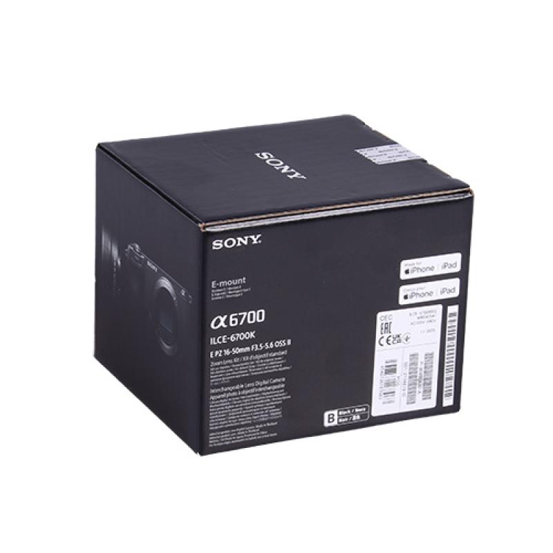 Sony Camera Digital Alpha 6700 Kit 16-50mm 1650mm w Powerzoom black Schwarz (ILCE6700KB CEC) SONYCEC) SONY CEC)