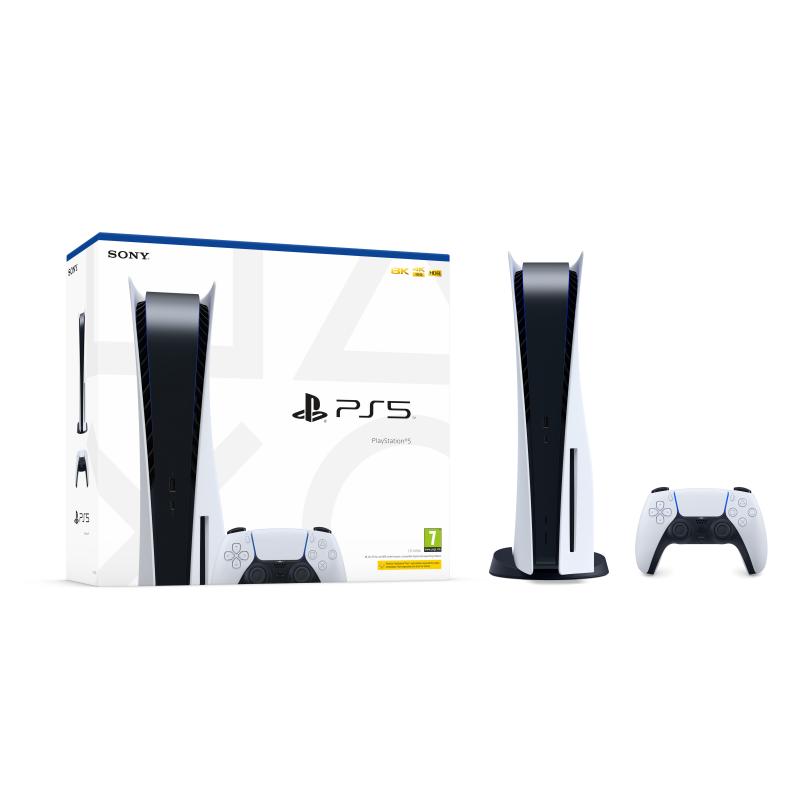 Sony Console Playstation 5 Disk Edition 825GB Rev CFI-1216A CFI1216A (9423997)