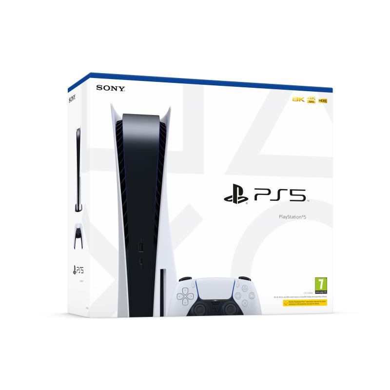 Sony Console Playstation 5 Disk Edition 825GB Rev CFI-1216A CFI1216A (9423997)
