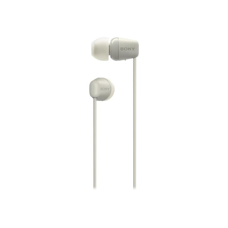 Sony Headphones WI-C100 WIC100 in-Ear inEar Bluetooth beige (WIC100C CE7) SONYCE7) SONY CE7)