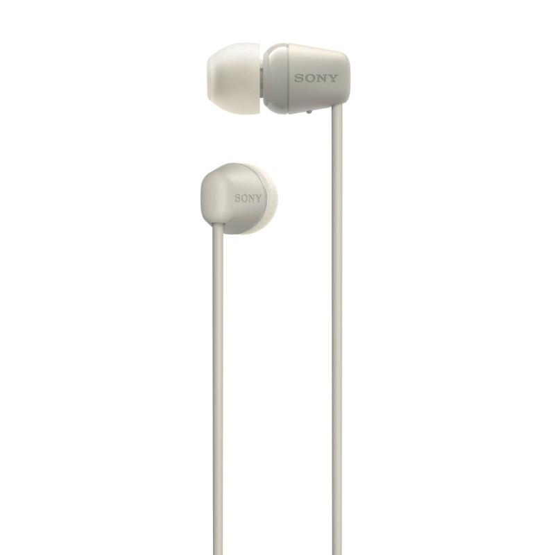 Sony Headphones WI-C100 WIC100 in-Ear inEar Bluetooth beige (WIC100C CE7) SONYCE7) SONY CE7)