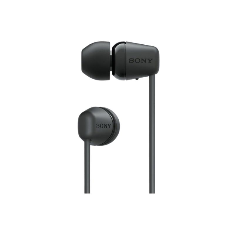 Sony Headphones WI-C100 WIC100 in-Ear inEar Bluetooth black Schwarz (WIC100B CE7) SONYCE7) SONY CE7)