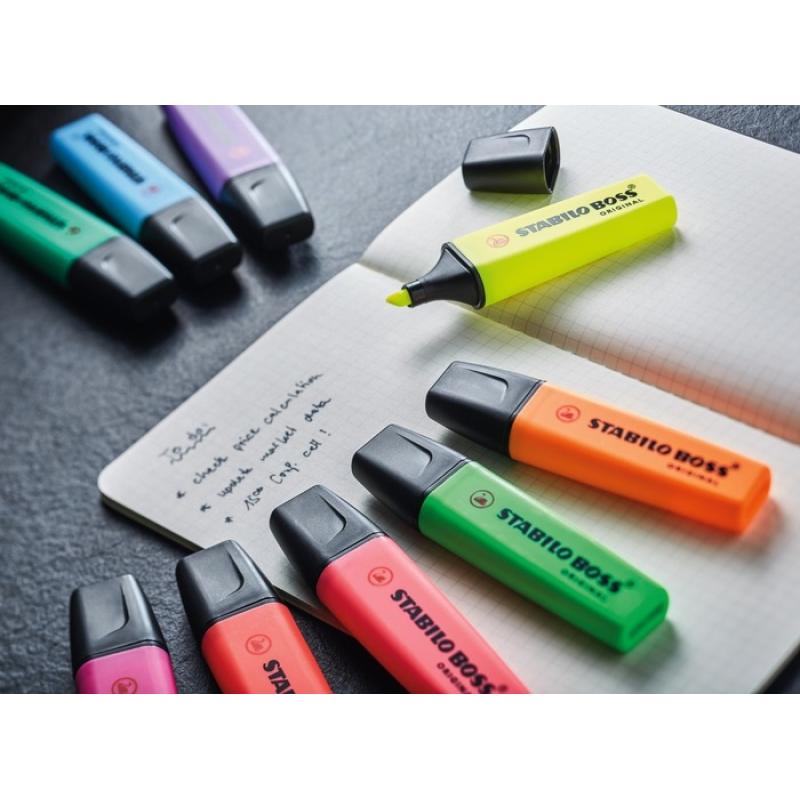STABILO BOSS ORIGINAL TEXTMARKER ORANGE 0004 70 54 (70/54)
