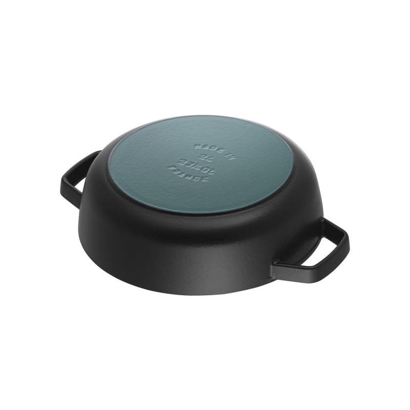 Staub Roaster Chistera 28cm round black Schwarz 40511-472-0 405114720 (40511-472-0)
