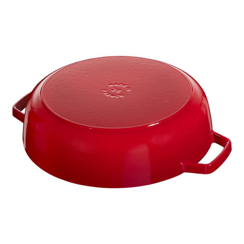Staub Roaster Chistera 28cm round cherry red 40511-474-0 405114740 (40511-474-0)