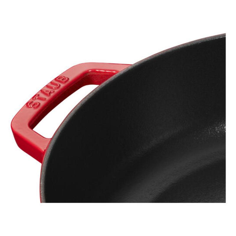 Staub Roaster Chistera 28cm round cherry red 40511-474-0 405114740 (40511-474-0)