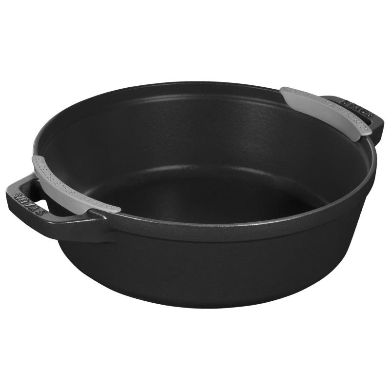 Staub Roaster La Cocotte Set 3pcs black Schwarz 40508-386-0 405083860 (40508-386-0)