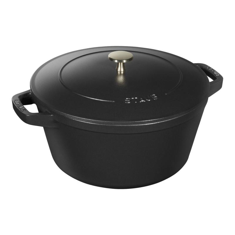 Staub Roaster La Cocotte Set 3pcs black Schwarz 40508-386-0 405083860 (40508-386-0)