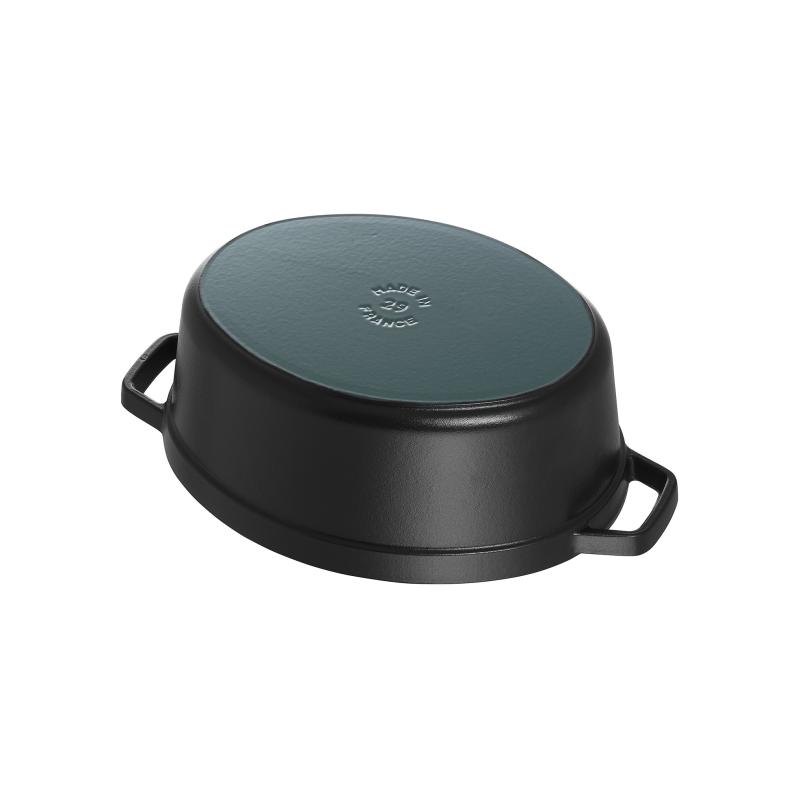 Staub Roaster oval 33cm 6,7l black Schwarz 40509-322-0 405093220 (40509-322-0)