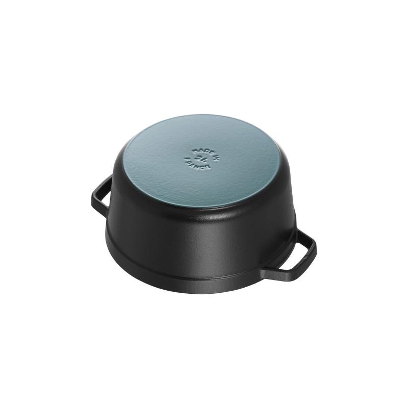 Staub Roaster round 24cm black Schwarz 40500-241-0 405002410 (40500-241-0)