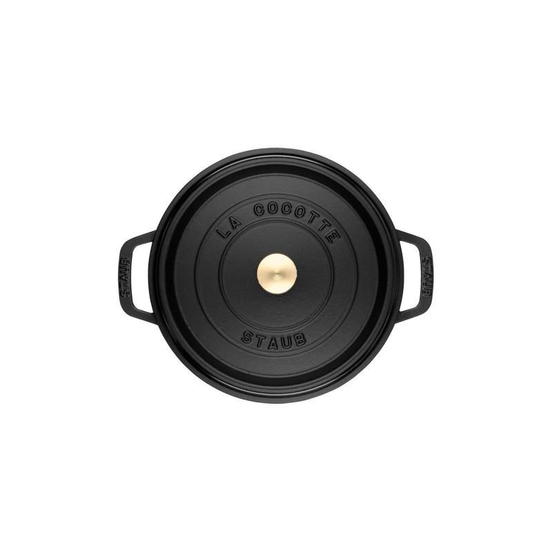 Staub Roaster round 26cm black Schwarz 40509-310-0 405093100 (40509-310-0)