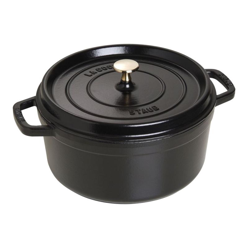 Staub Roaster round 26cm black Schwarz 40509-310-0 405093100 (40509-310-0)