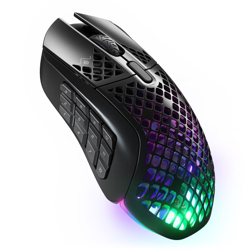 SteelSeries Mouse Aerox 9 Wireless Black Schwarz (62618)