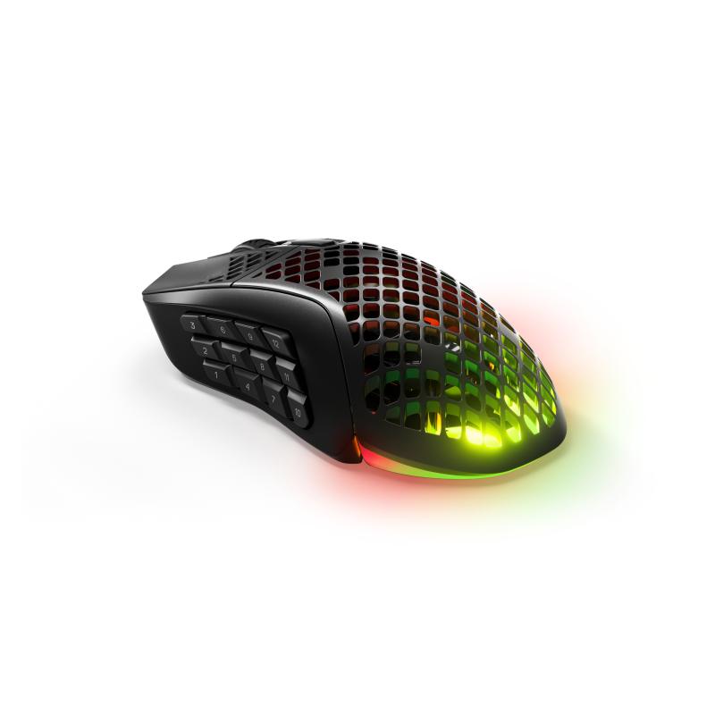 SteelSeries Mouse Aerox 9 Wireless Black Schwarz (62618)