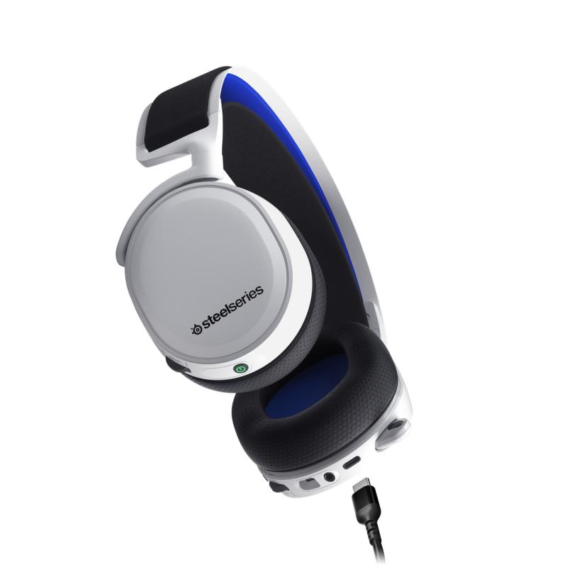 SteelSeries Headset Arctis 7P+- 7P+ Over ear wireless White (61471)