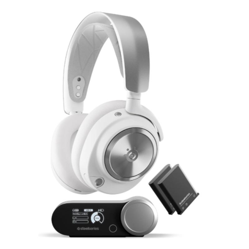 SteelSeries Headset Arctis Nova Pro White Wireless (61524)