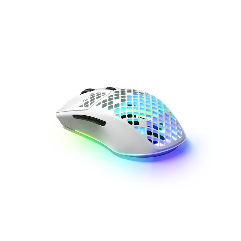 SteelSeries Mouse Aerox 3 Wireless (2022) Snow (62608)