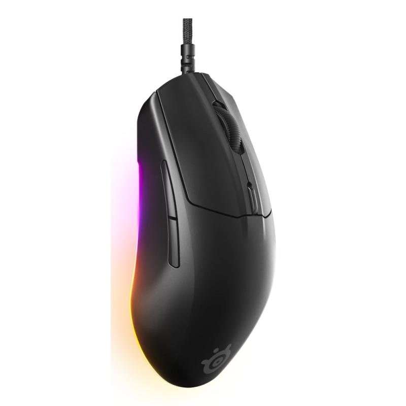 SteelSeries Mouse Rival 3 Wired Gen 2 Black Schwarz (62515)