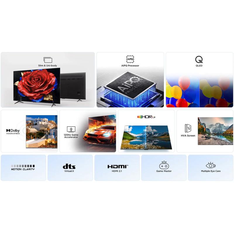 TCL TV 43" QLED (43T69C)