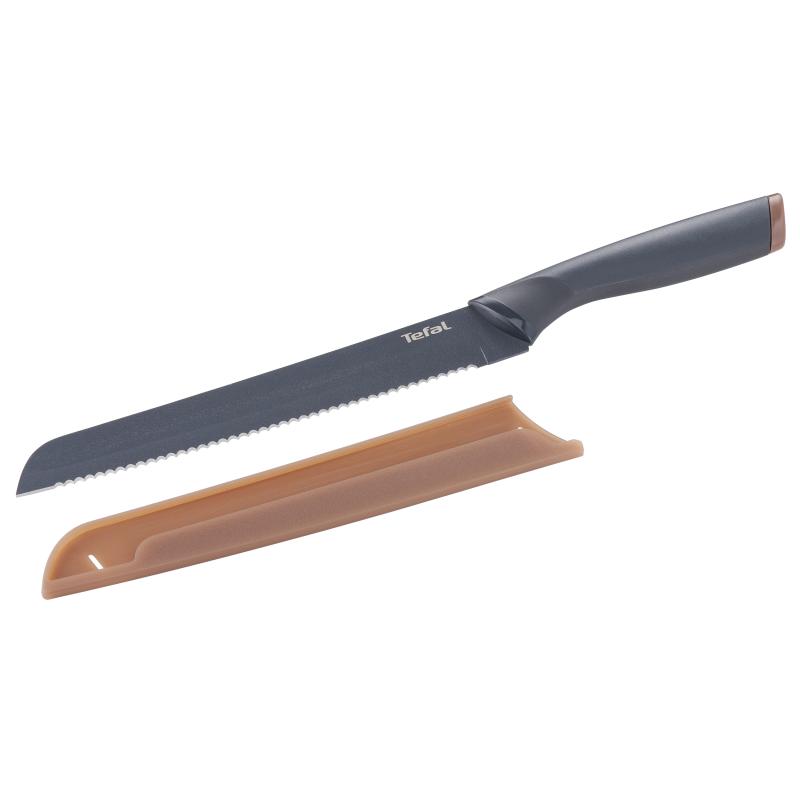 Tefal Breadknife Fresh Kitchen 20cm black grey (K12218)