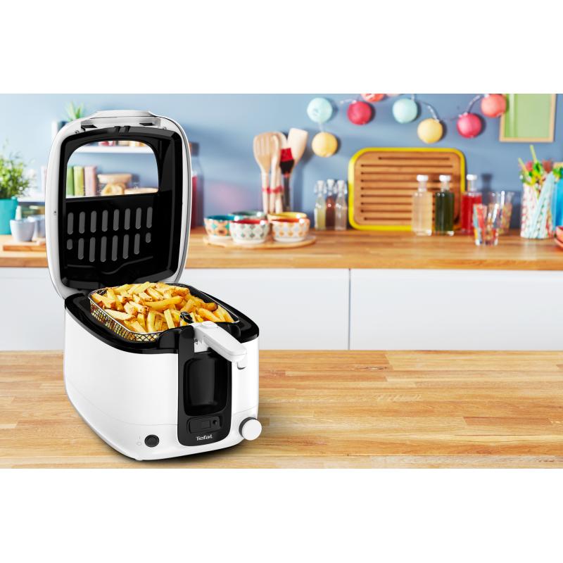 Tefal Fryer Super Uno (FR3140) white black (FR3140)
