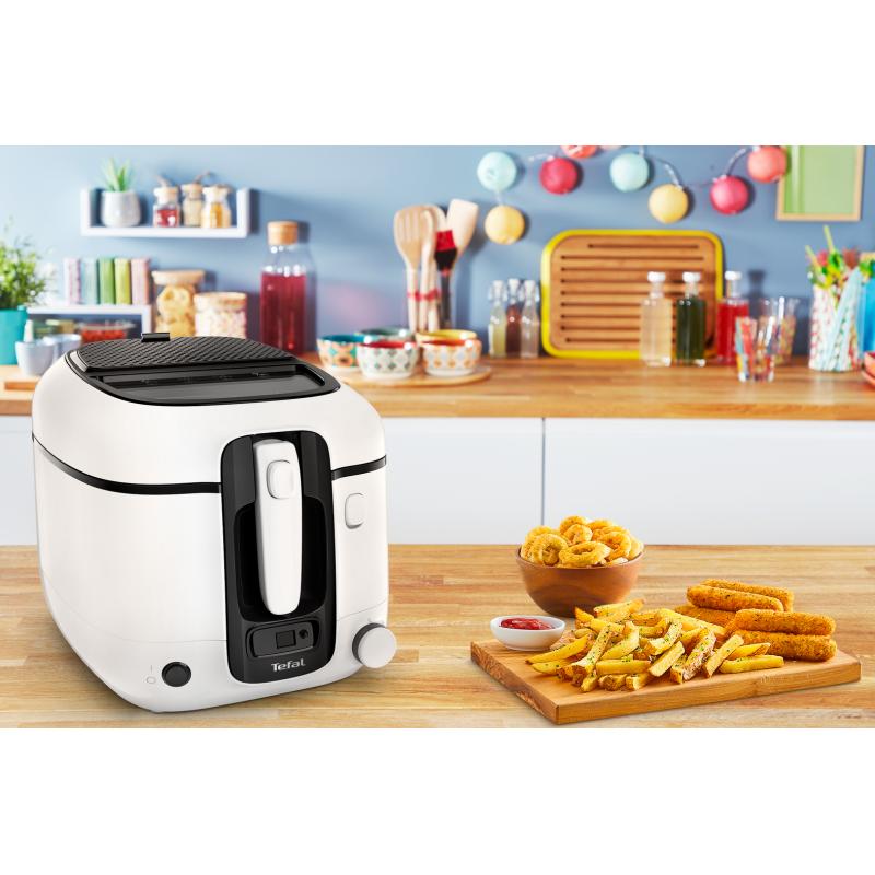 Tefal Fryer Super Uno (FR3140) white black (FR3140)