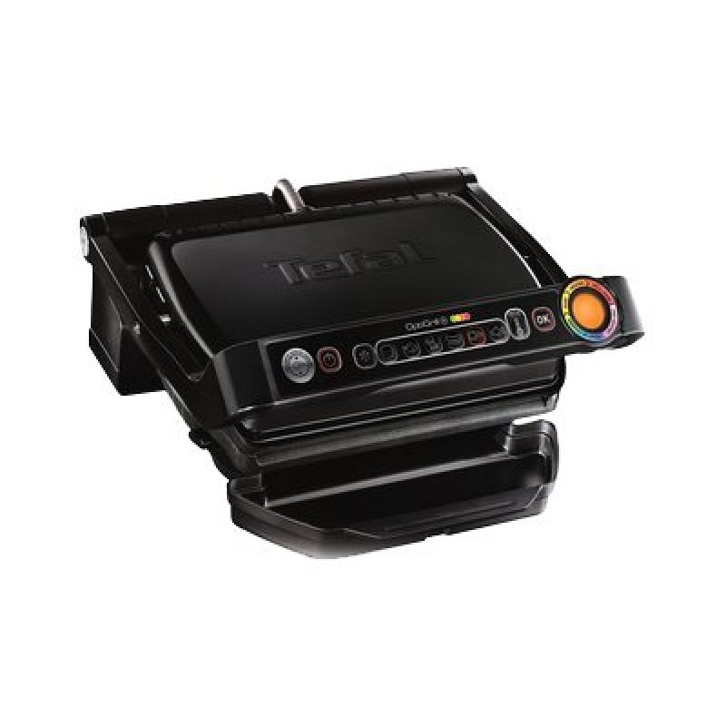 Tefal Grill (GC7128) OptiGrill+ black Schwarz (GC7128)