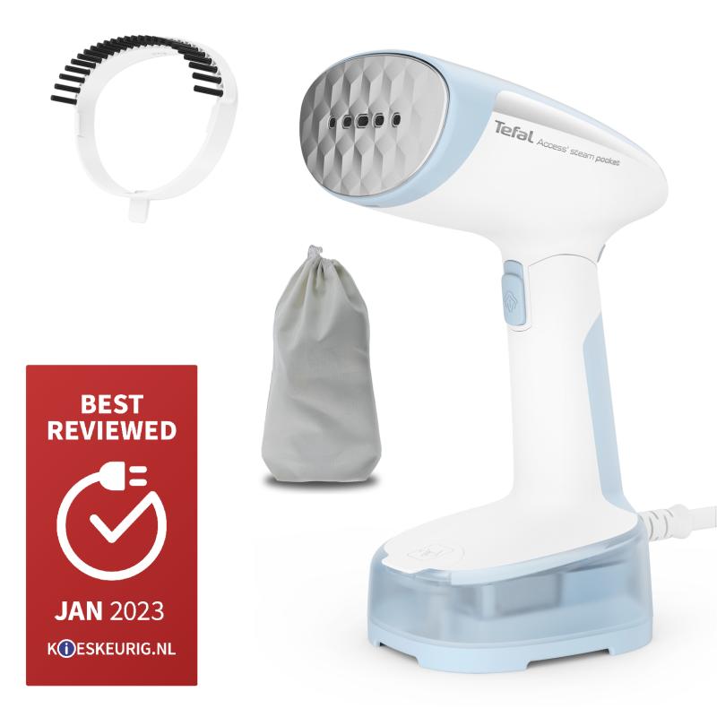 Tefal Steamer (DT3041E1) Access Steam Pocket 1 300W Tefal300W Tefal 300W white blue