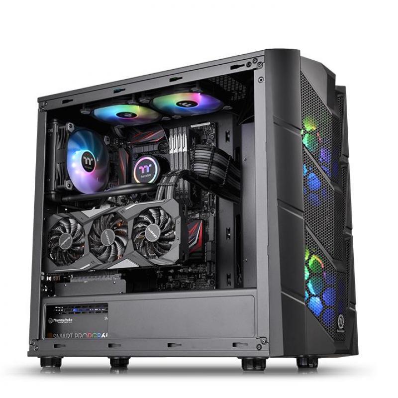 Thermaltake Commander C36 TG ARGB Edition Tower ATX ohne Netzteil (PS 2)