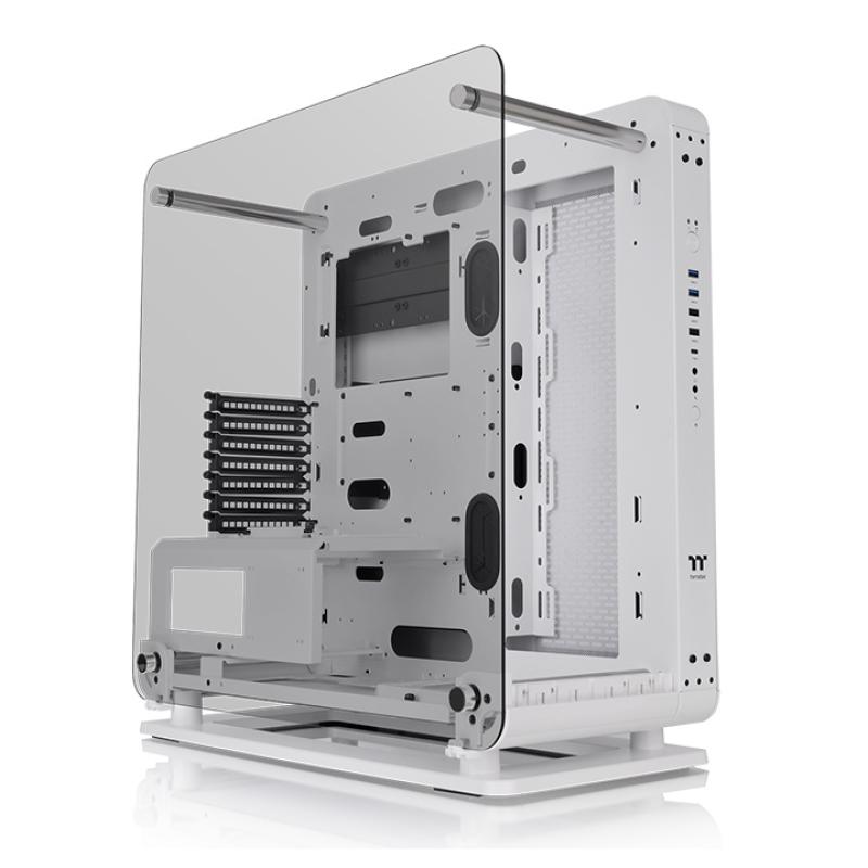 Thermaltake Core P6 TG Snow MDT SSI CEB Seitenteil mit Fenster (gehärtetes Glas)