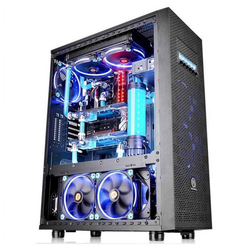 Thermaltake Core X71 TG Edition Tower ATX ohne Netzteil (CA-1F8-00M1WN-02) (CA1F800M1WN02)