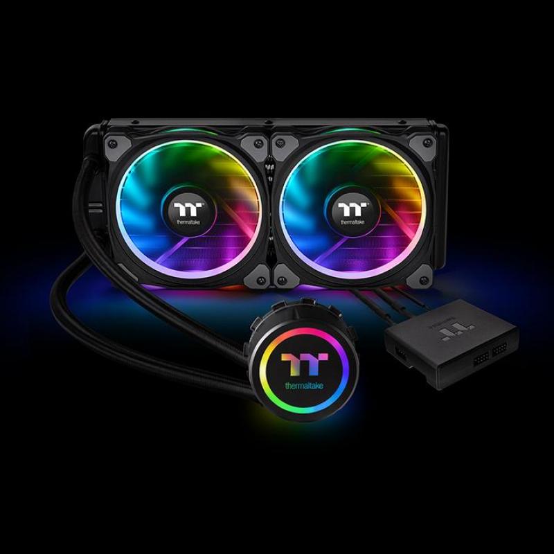 Thermaltake Floe Riing RGB 240 TT Premium Edition Flüssigkühlsystem für CPU im Waterblock-Design WaterblockDesign (