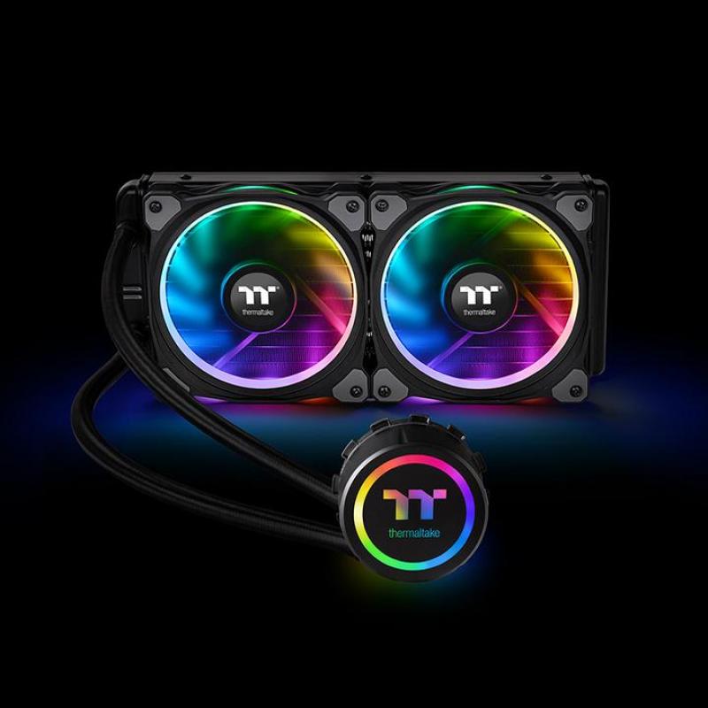 Thermaltake Floe Riing RGB 240 TT Premium Edition Flüssigkühlsystem für CPU im Waterblock-Design WaterblockDesign (