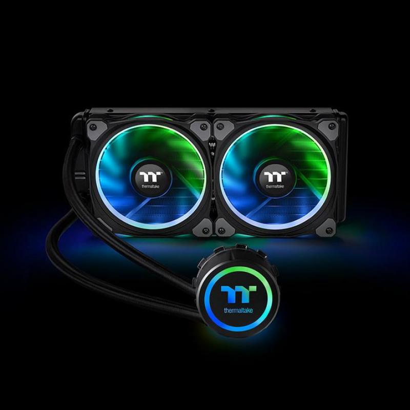 Thermaltake Floe Riing RGB 240 TT Premium Edition Flüssigkühlsystem für CPU im Waterblock-Design WaterblockDesign (