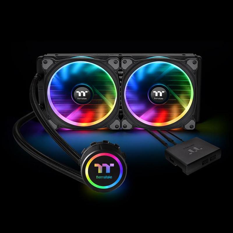 Thermaltake Floe Riing RGB 280 TT Premium Edition Flüssigkühlsystem für CPU im Waterblock-Design WaterblockDesign (