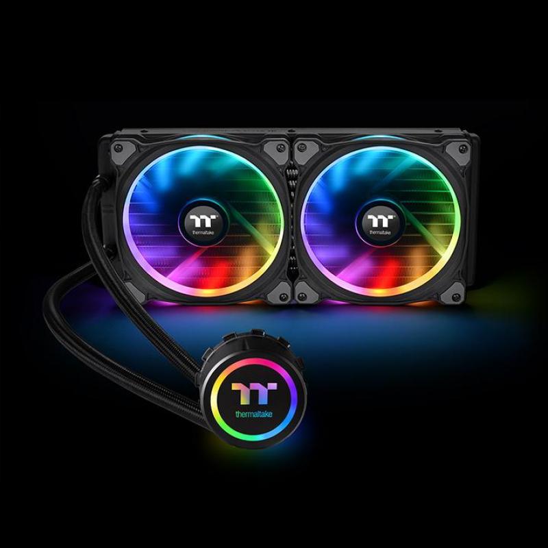 Thermaltake Floe Riing RGB 280 TT Premium Edition Flüssigkühlsystem für CPU im Waterblock-Design WaterblockDesign (