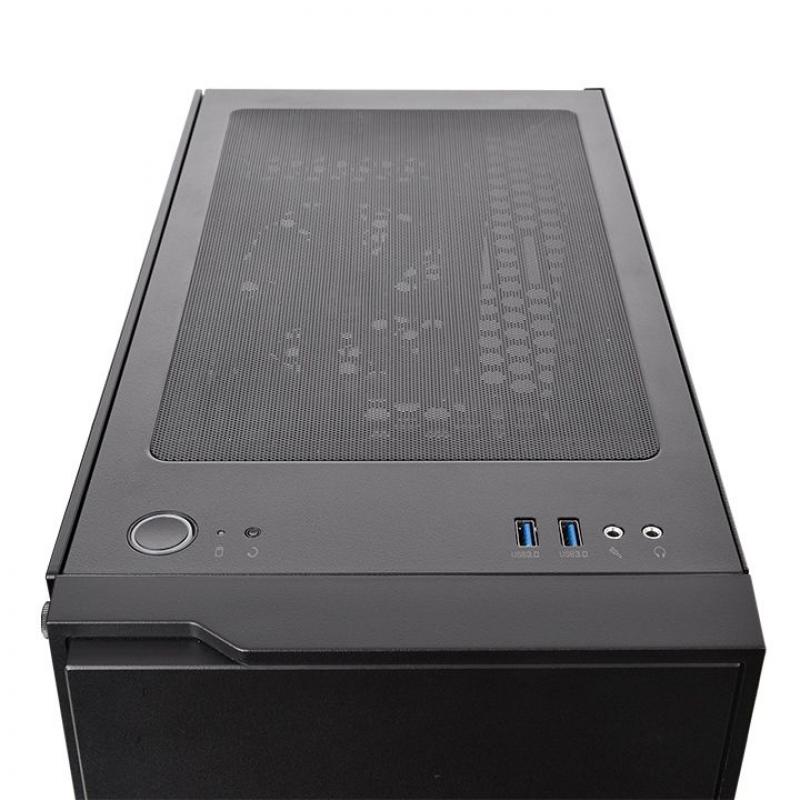 Thermaltake H100 TG Tower ATX ohne Netzteil (PS 2)
