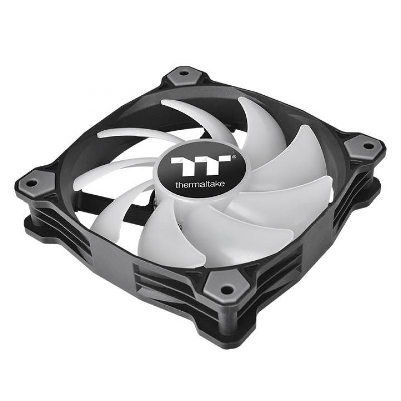 Thermaltake Pure Plus 12 LED RGB Radiator Fan TT Premium Edition Gehäuselüfter 120 mm (Packung m