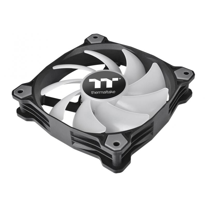 Thermaltake Pure Plus 12 LED RGB Radiator Fan TT Premium Edition Gehäuselüfter 120 mm (Packung m