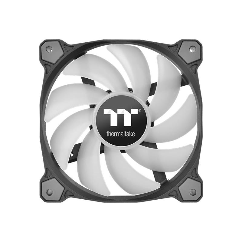 Thermaltake Pure Plus 12 LED RGB Radiator Fan TT Premium Edition Gehäuselüfter 120 mm (Packung m