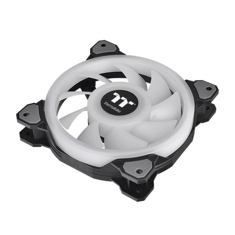 Thermaltake Riing 12 RGB Fan TT Premium Edition Gehäuselüfter 120 mm 3er set (CL-F088-PL12SW-A) (CLF088PL12SWA)