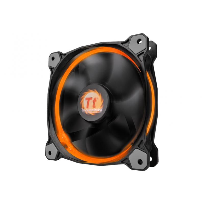 Thermaltake Riing 14 LED RGB 256 Colors Gehäuselüfter 140 mm (CL-F043-PL14SW-B) (CLF043PL14SWB)