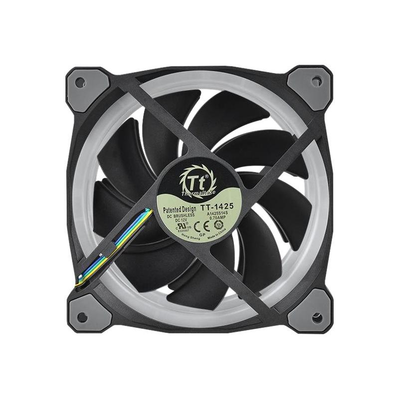 Thermaltake Riing PLUS 14 LED RGB Radiator Fan TT Premium Edition Gehäuselüfter 140 mm (Packun