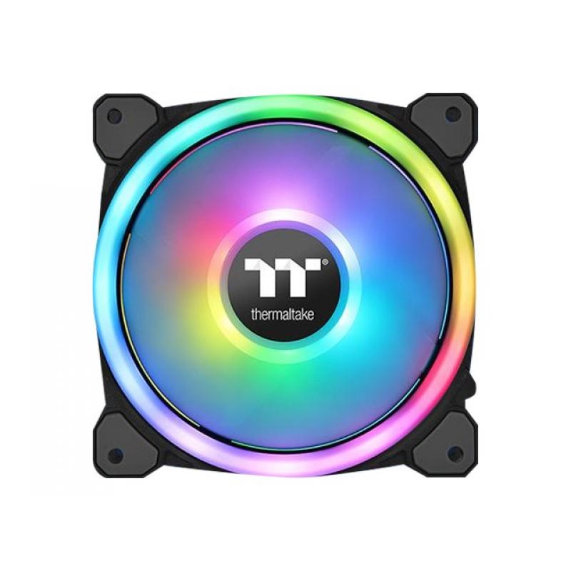 Thermaltake Riing Trio 12 LED RGB Radiator Fan TT Premium Edition Gehäuselüfter 120 mm (Packung