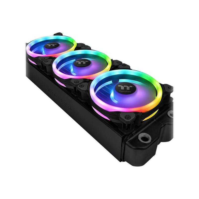 Thermaltake Riing Trio 12 LED RGB Radiator Fan TT Premium Edition Gehäuselüfter 120 mm (Packung