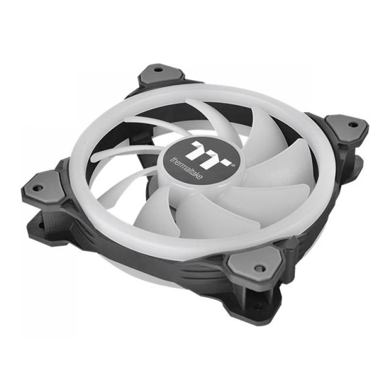 Thermaltake Riing Trio 12 LED RGB Radiator Fan TT Premium Edition Gehäuselüfter 120 mm (Packung