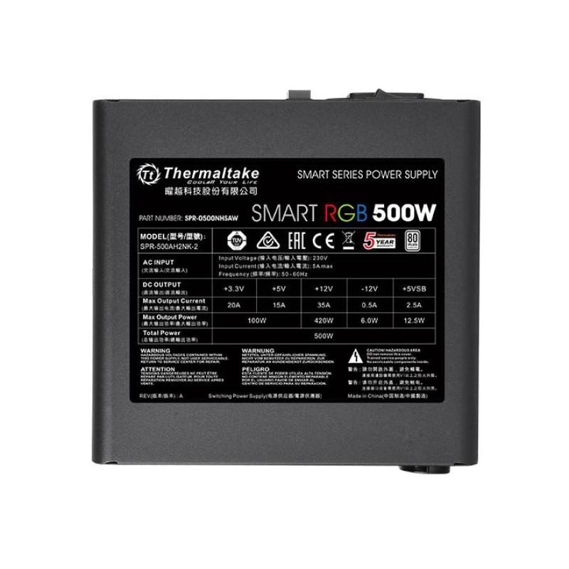 Thermaltake SMART RGB PS-SPR-0500NHSAWE-1 PSSPR0500NHSAWE1 Netzteil (intern)