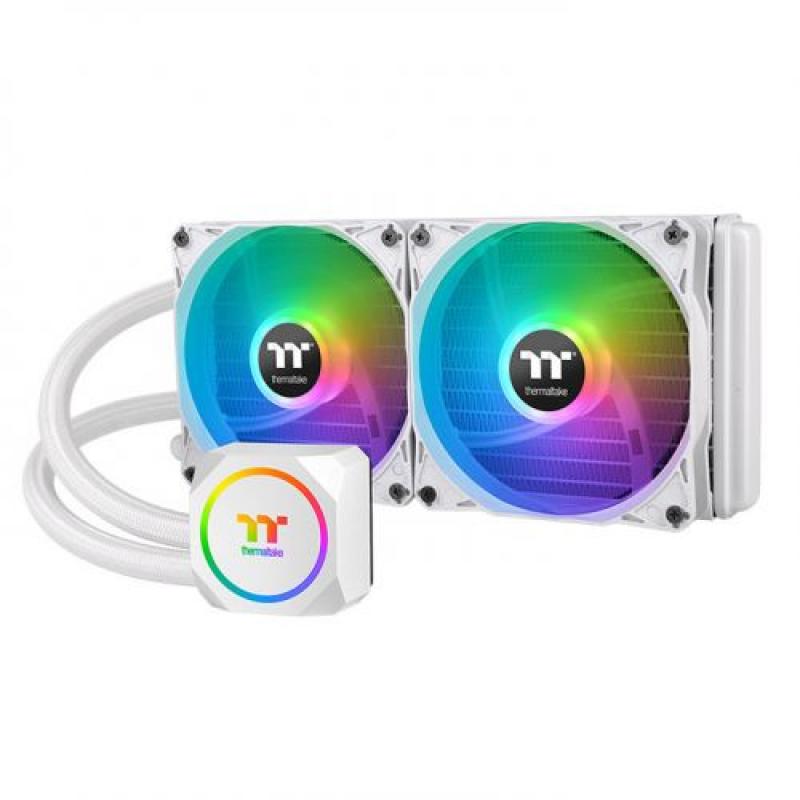 Thermaltake TH240 ARGB Sync Snow Edition Prozessor-Flüssigkeitskühlsystem ProzessorFlüssigkeitskühlsystem (CL-W301-PL12SW-A) (CLW301PL12SWA)