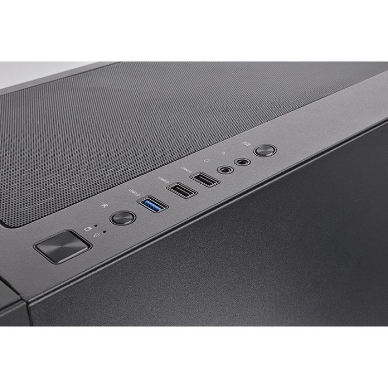 Thermaltake Versa T35 TG RGB MDT ATX Seitenteil mit Fenster (gehärtetes Glas)