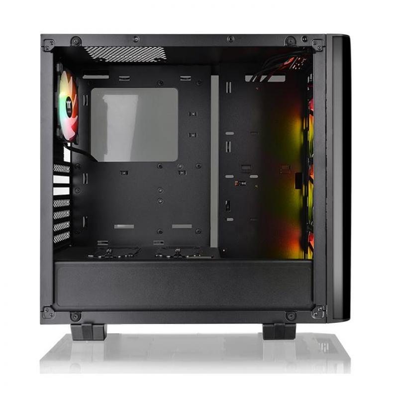 Thermaltake View 21 TG RGB Plus Edition Tower (CA-1I3-00M1WN-05) (CA1I300M1WN05)